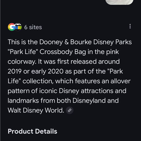 Dooney & Bourke pink Disney Parks “Parks Life” Crossbody Bag - Picture 15 of 16